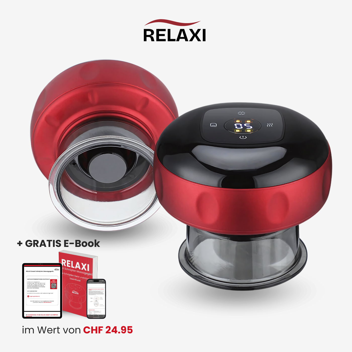 RELAXI Smart Schröpfer Massagegerät